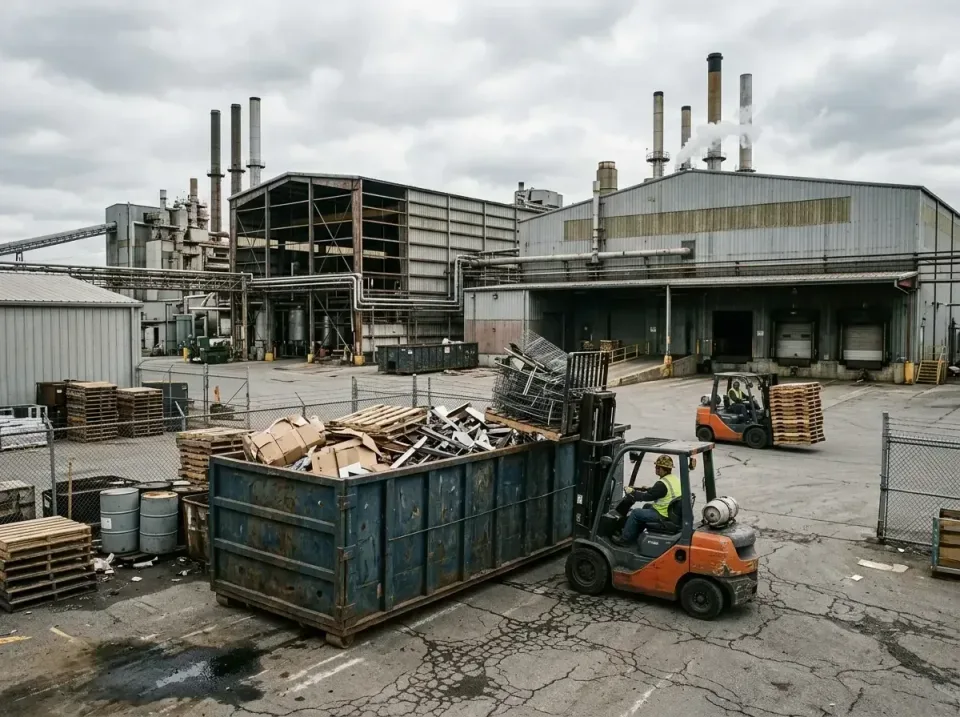 industrial-factory-scrap-conta-003 — frequently asked questions, Cheap Roll-off Dumpster Rentals in Chicago, IL